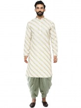 Cream-Mens-Printed-Cotton-Kurta-for-Festivals-1