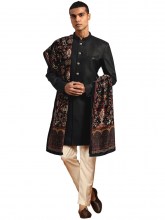 Mens-Sherwani-Pajama-Dhoti-with-Dupatta-Set-1